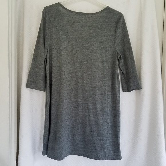 Abound Gray Tunic with Hi-Lo Hem - Picture 2 of 6